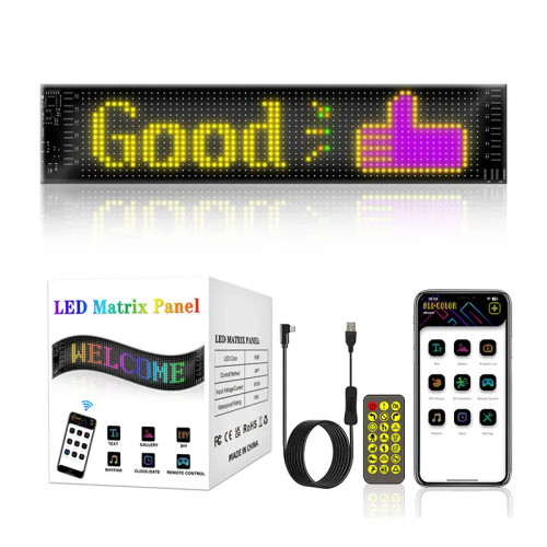 پنل ماتریکسی ماشین