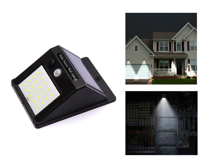 چراغ خورشیدی دیواری